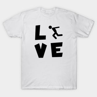 Cliff jumping love T-Shirt